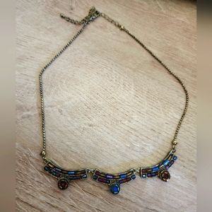 **5 for $15** Unbranded Beaded multicolor chain Necklace